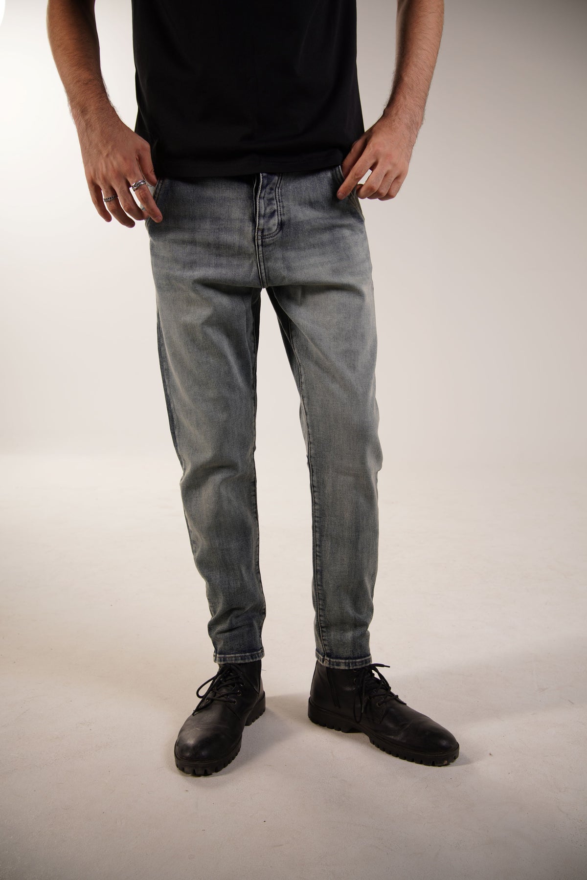 Washed grey