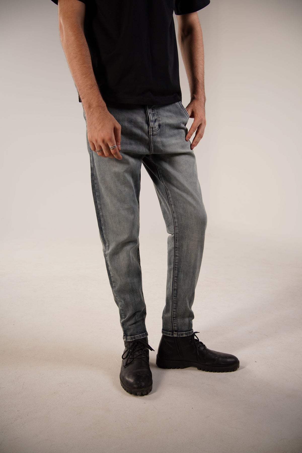 Washed grey
